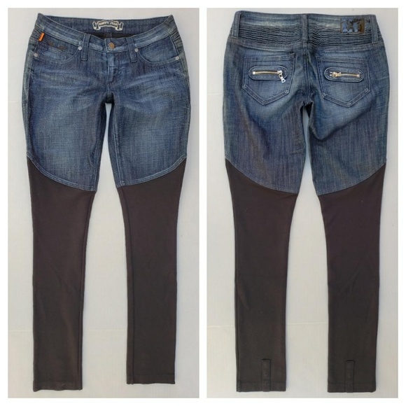 New Women ROBIN'S JEAN sz 26 Skinny Jeans Leggings - Picture 2 of 8